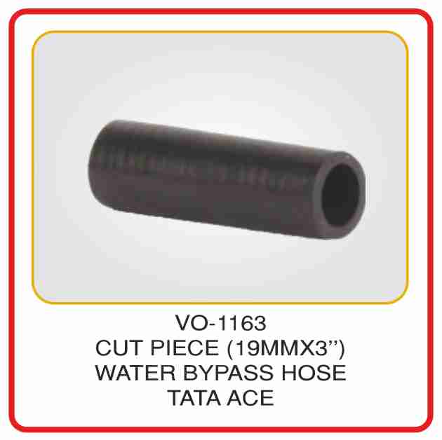 Cut Piece Water By Pass Hose Tata Ace (19mm X 3")