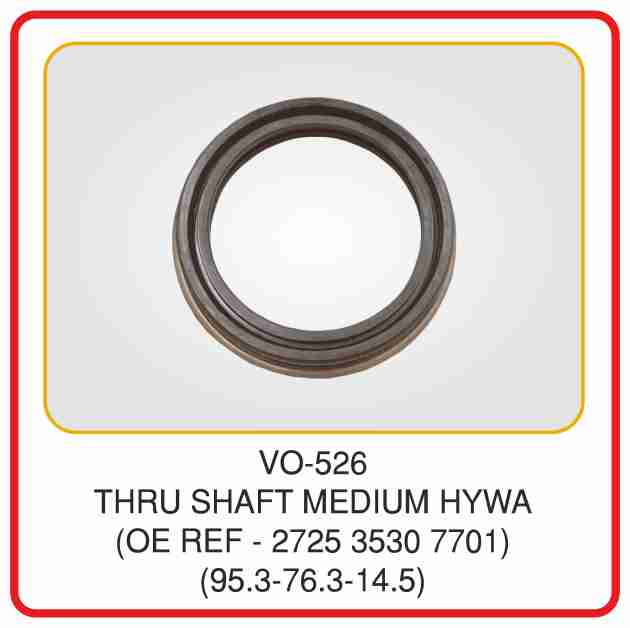 Thru Shaft Medium Hywa (oe Ref -2725 3530 7701)