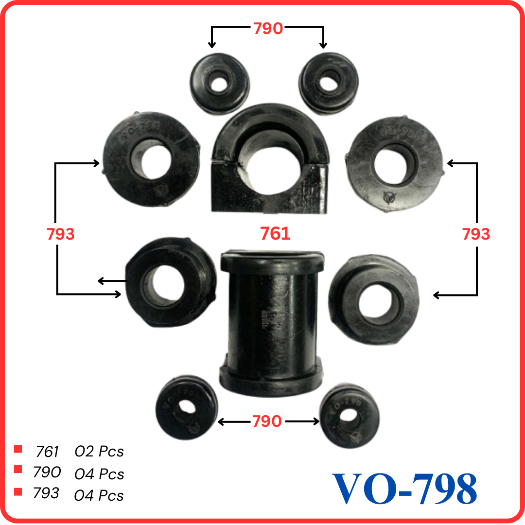 Balance Rod Bush Kit Tata 909/1109