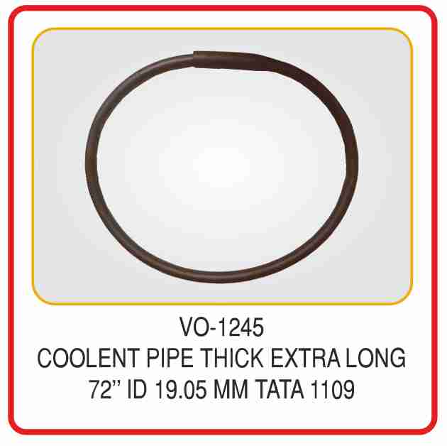 Coolent Pipe Tata 1109 Thick Extra Long ( Id-19mm X 72" Long )