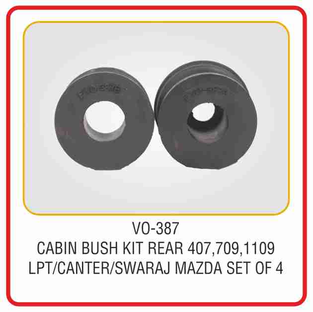 Cabin Bush Kit Rear 407 /709/1109 Lpt/ Canter /swaraj Mazda  (set Of 4)